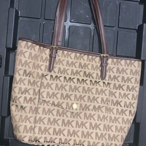 Purses and wine bottle bag